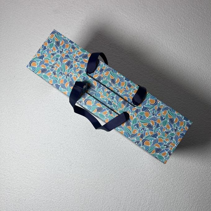 Het Patroon die van de douanebloem Verpakkende Giftdoos voor Giftopslag vouwen