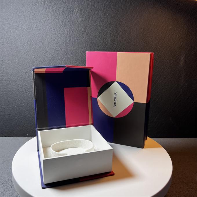 Het Document van de douanedruk Kartonvakje voor de Giftportefeuille van het Juwelenhorloge