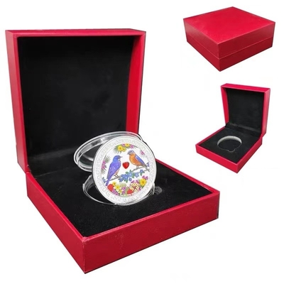 Bijeengekomen Enige van de de Medaillepresentatie van de MuntstukVitrine Militaire Vakjes 9*9*3.7cm