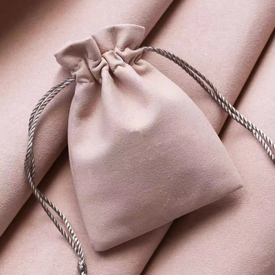De Giftzak van oorringenring drawstring jewelry pouch deboss Gedrukte Juwelen