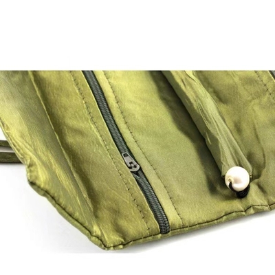 OEM ODM de Juwelenorganisator Suede Jewellery Rolls van de Op een hoger niveau weergevenreis voor het Reizen