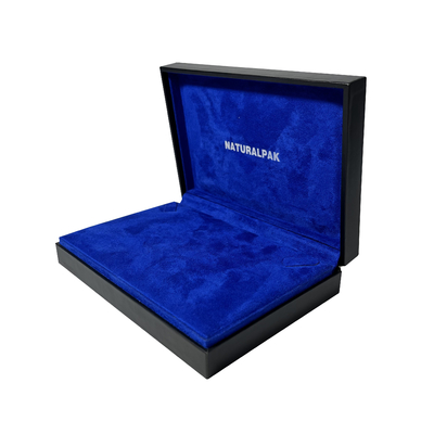 De Juwelen Verpakkende Dozen van de marineluxe Twee de Giftdozen van de Schaduwen Blauwe Middelgrote Grootte met Deksels