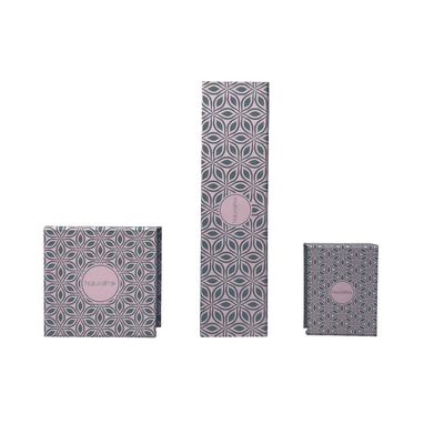 Roze Magnetische van de Dooswrapover van Sluitingsjuwelen het Kartondoos met Magnetische Sluiting