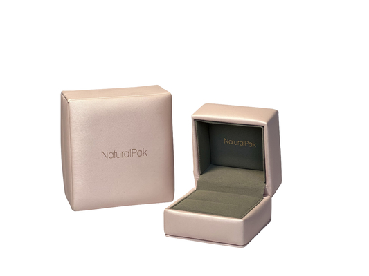Pu-de Douane Logo Printing van Ring Watch Necklace Packaging Boxes van de Juwelengift
