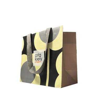 100gsm-450gsm modieuze Luxe Tote Paper Bag With Handle