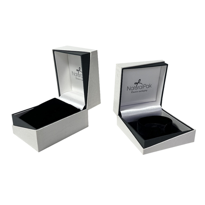 Van de Witte Doos van de de Juwelengift van Tegenhangerring packaging boxes clamshell Pu