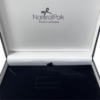 Van de Witte Doos van de de Juwelengift van Tegenhangerring packaging boxes clamshell Pu