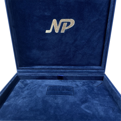 Plastic Juwelenvakje Zachte Aanrakingsdocument Ring/Oorringen/Tegenhanger/Armband van het de Giftpak van /Watch Vakje van de de Opslagvertoning het Vastgestelde Verpakkende