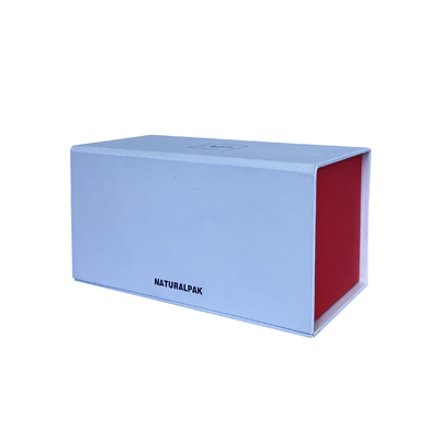 Matte White Collapsible Magnetic Gift-Dozen Grote Stijve Karton Verpakking