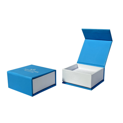 Dubbele het Document van de Kleurenaanraking Karton Decoratieve Vakjes met Magnetische Sluiting