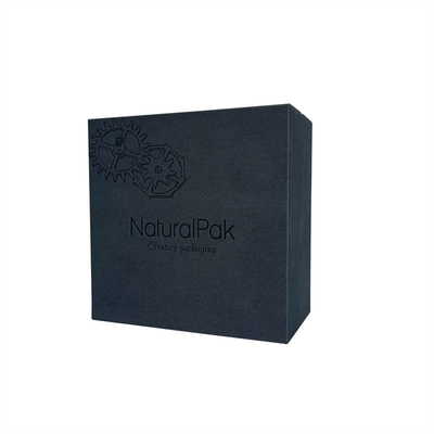 Roompu Houten Polshorloge Verpakkend Doos In reliëf gemaakt Logo Watch Box For Men