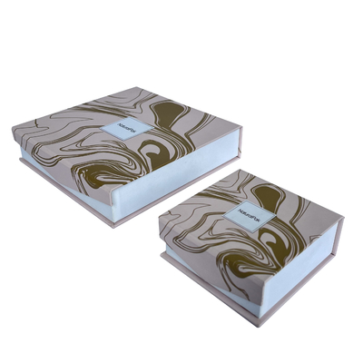 Van de Sluitingsjuwelen van ROHS Magnetische de Doos Artistieke Gedrukte Vouwbare Verpakkende Doos
