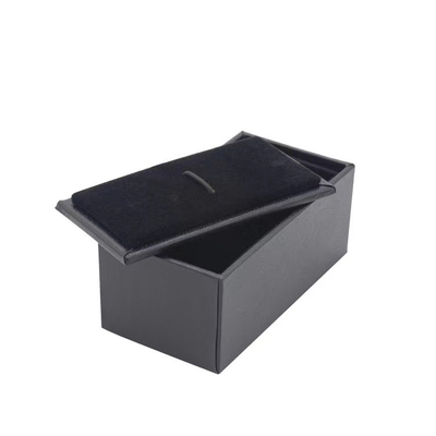 70*35*30mm Één en Twee Cufflink van de Satijntrekkracht Giftdoos voor Juwelen