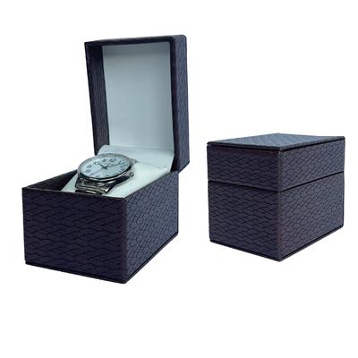 SGS de Bruine Polshorloge Verpakkende Dozen maken de Giftdozen waterdicht van de Armbandarmband