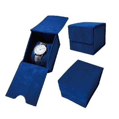 Speciale Blauwe het Horlogevertoning van de Suèdeluxe