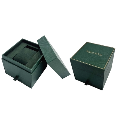 Rechthoek Kartonnen Custom Watch Box Verpakking Stijf