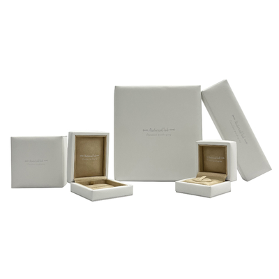 De hete het Stempelen Verpakking van Diamond Packaging Box With Outer van Luxejuwelen
