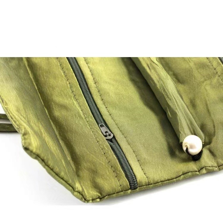 OEM ODM de Juwelenorganisator Suede Jewellery Rolls van de Op een hoger niveau weergevenreis voor het Reizen